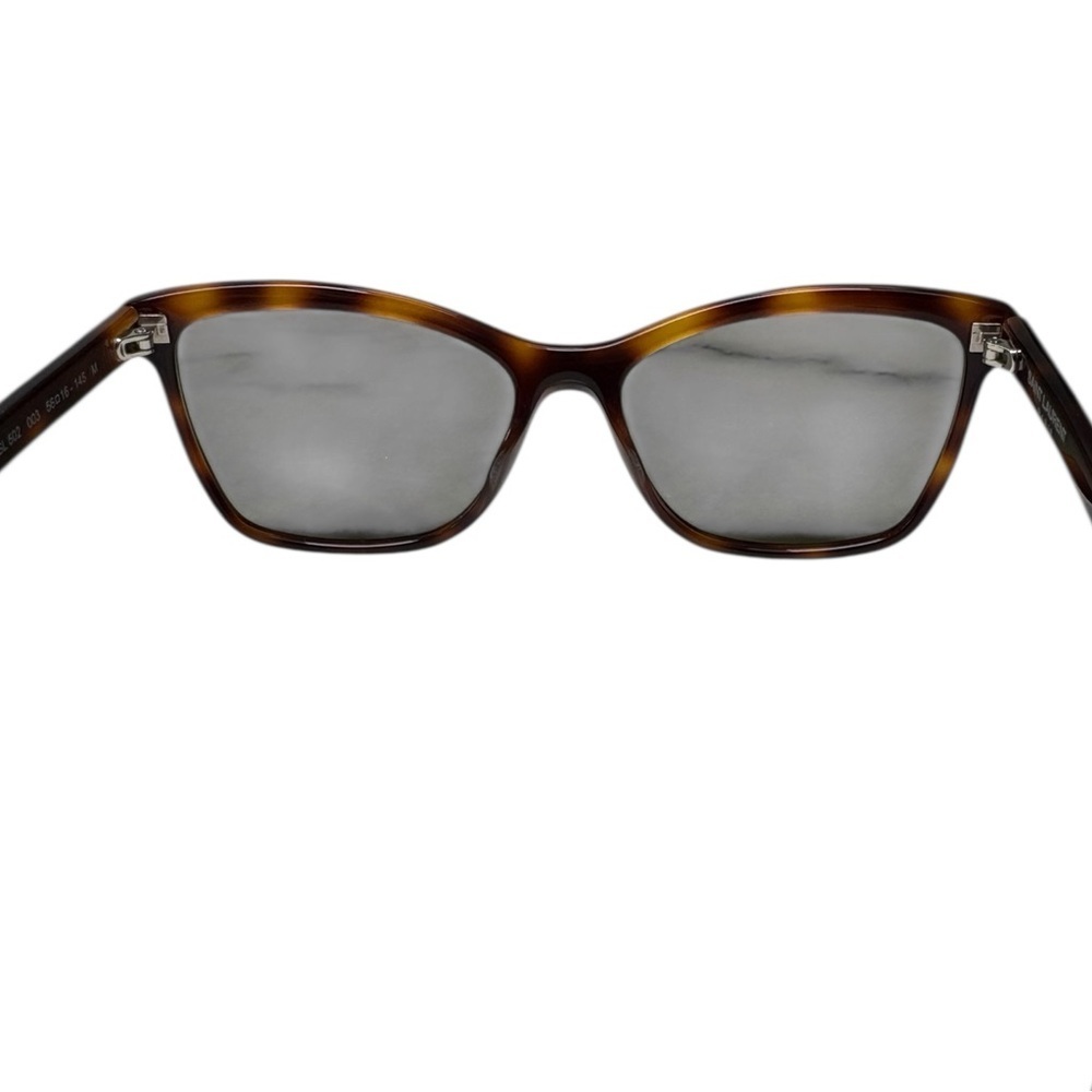 Saint Laurent SL 502 003 Havana Green Sunglasses NWT Full Set - Picture 5 of 7